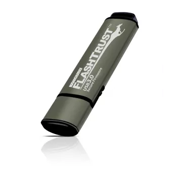 Kanguru FlashTrust™ USB 3.0 32GB | Secure Flash Drive | Secure Firmware | Physical Write Protect Switch | Protects Against BadUSB | Compliance with NIST requirements for implementation