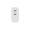 Native Union FAST-PD67-WHT-INT mobiililaturi 2 USB Type-C pikalataus