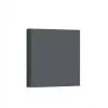 AQARA Smart Wall Switch H1 EU (ilman nollajohdinta, kaksipainike) (WS-EUK02-G), harmaa - ZigBee-seinäkytkin kaksoisreleellä