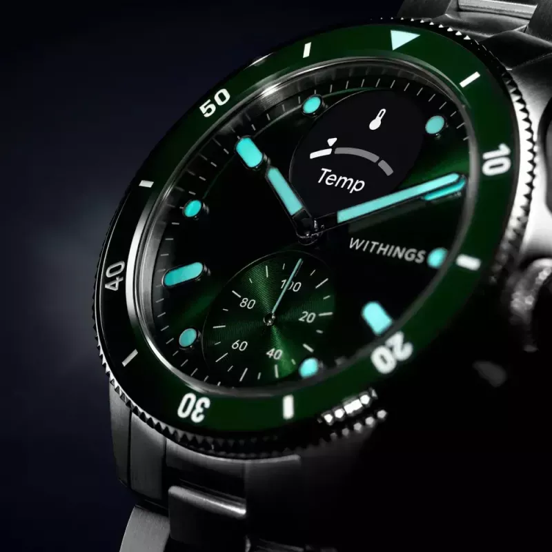 Älykello Withings ScanWatch Nova ruostumaton teräs