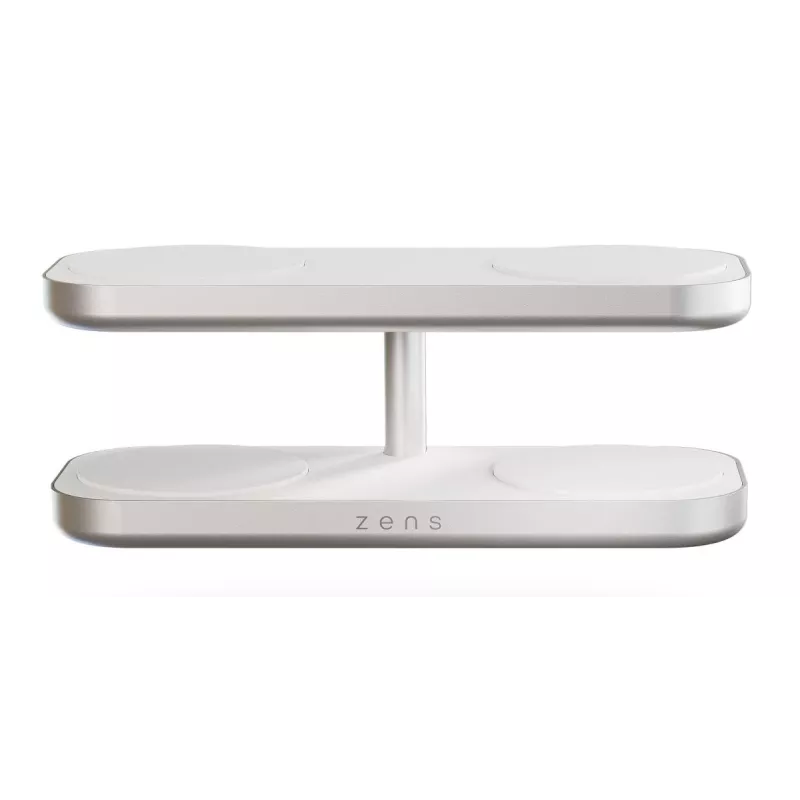 ZENS Quattro Wireless Charger Pro 4 valkoinen