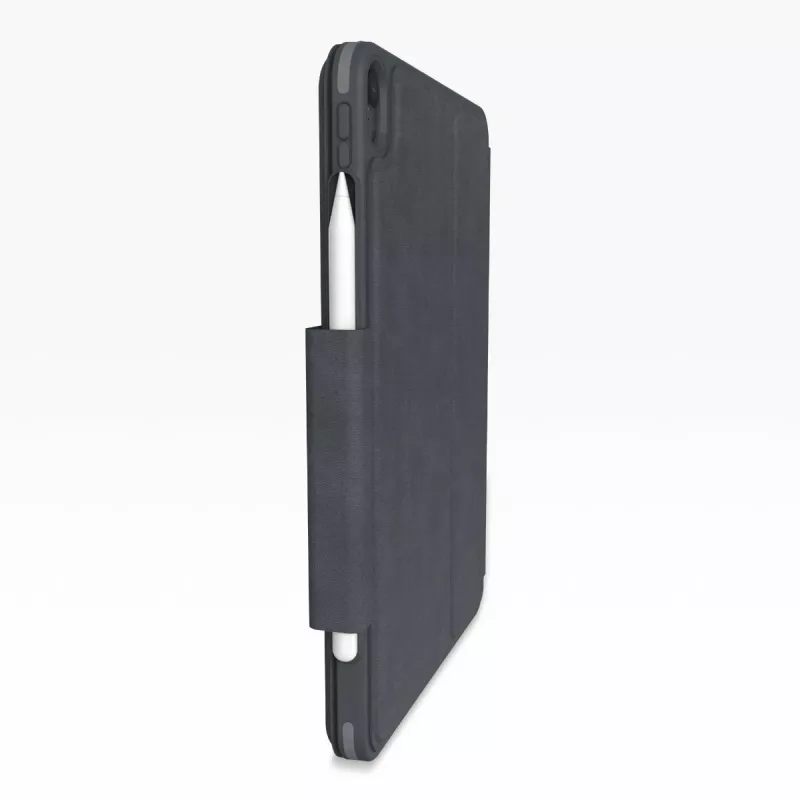 ZAGG Pro Keys langaton näppäimistökotelo iPad 10,9 (10. sukupolvi) / iPad 11 (A16) -laitteelle Apple Pencil -pidikkeellä, UK-asettelu, musta/harmaa