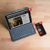 ZAGG Pro Keys langaton näppäimistökotelo iPad 10,9 (10. sukupolvi) / iPad 11 (A16) -laitteelle Apple Pencil -pidikkeellä, UK-asettelu, musta/harmaa