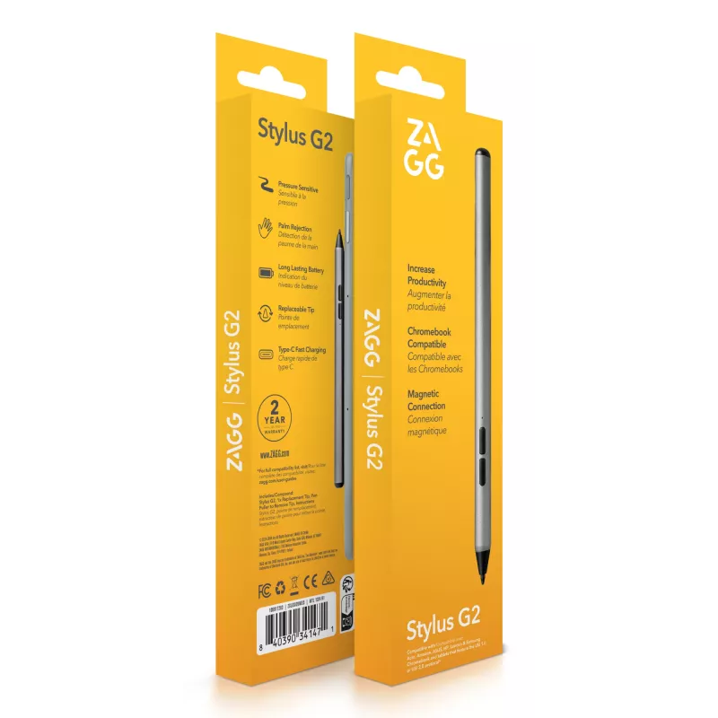 Stylus Zagg G2 yhteensopiva Acer Amazon ASUS HP Lenovo Samsung USI 1.0 2.0 kanssa