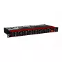 Behringer ULTRAGAIN DIGITAL ADA8200 8-kanavainen AD/DA-muunnin, 24-bittinen/48 kHz, XLR I/O, rack-asennettava