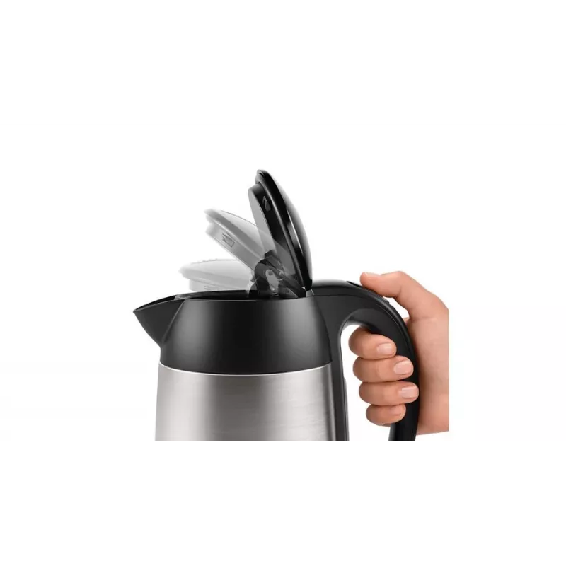Bosch TWK3P420 vedenkeitin 1,7 l 2400 W musta, ruostumaton teräs