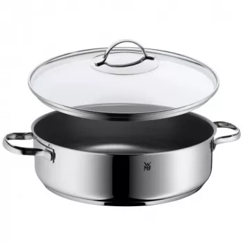 WMF 0761406380, ruostumaton teräs, ruostumaton teräs, lasi, keramiikka, kaasu, induktio