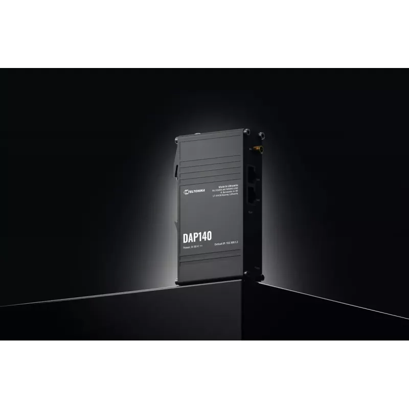 Langaton tukiasema Teltonika DAP140 300 Mbit/s PoE musta