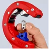 Knipex DP50 90 23 01 BK putkileikkuri, punainen/sininen