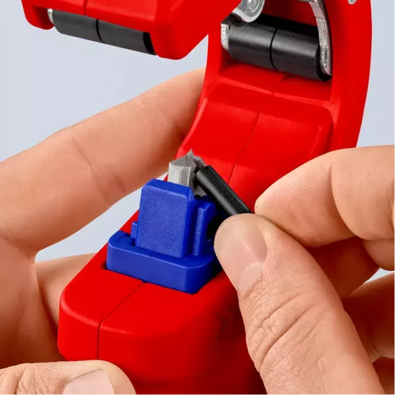 Knipex DP50 90 23 01 BK putkileikkuri, punainen/sininen