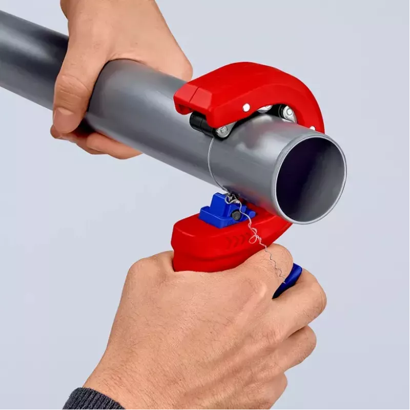 Knipex DP50 90 23 01 BK putkileikkuri, punainen/sininen