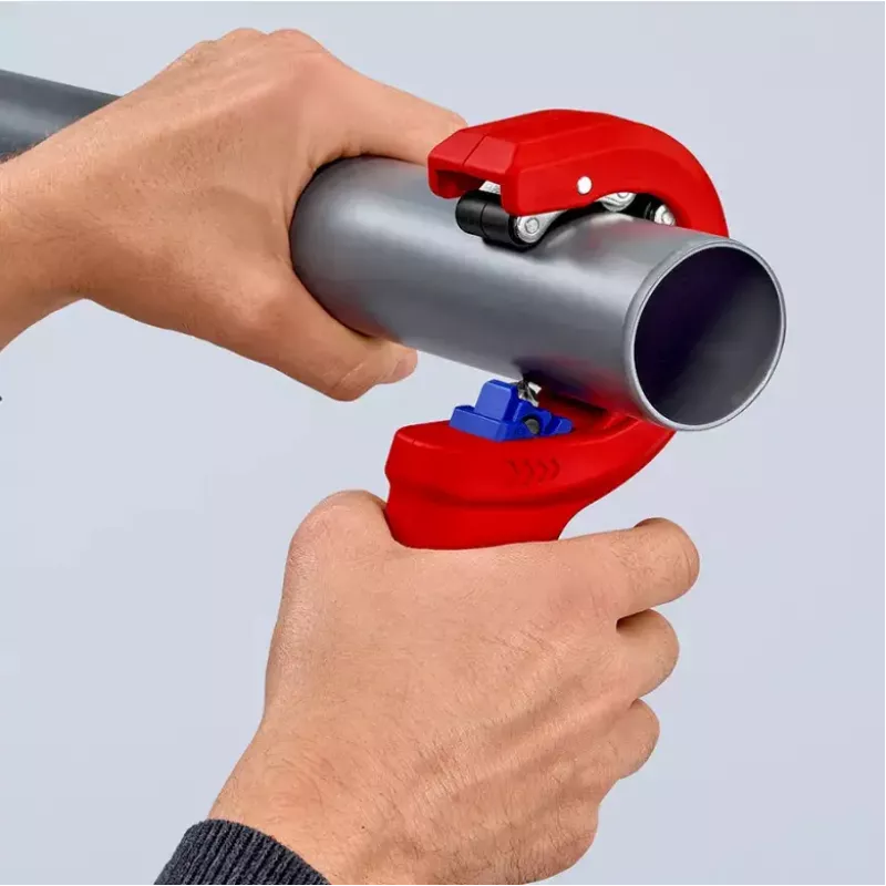 Knipex DP50 90 23 01 BK putkileikkuri, punainen/sininen