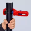 Knipex DP50 90 23 01 BK putkileikkuri, punainen/sininen