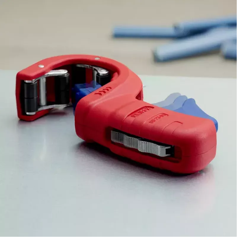 Knipex DP50 90 23 01 BK putkileikkuri, punainen/sininen
