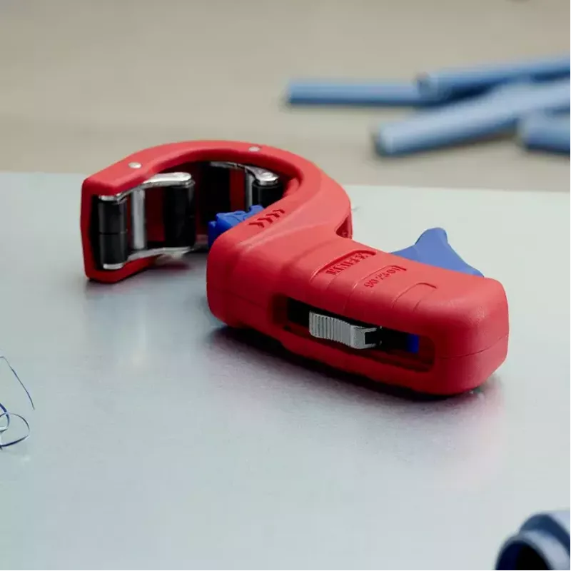 Knipex DP50 90 23 01 BK putkileikkuri, punainen/sininen