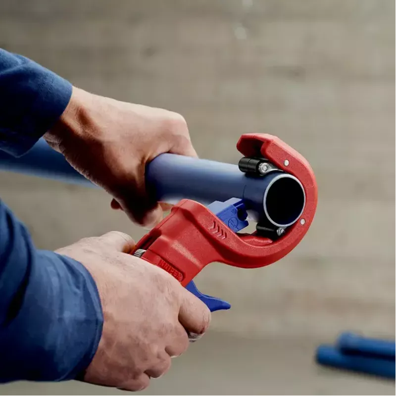 Knipex DP50 90 23 01 BK putkileikkuri, punainen/sininen