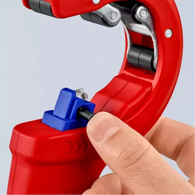 Knipex DP50 90 23 01 BK putkileikkuri, punainen/sininen
