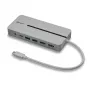 Lindy DST-Mx Duo USB-C mini-telakointiasema kannettavalle/MacBookille kahdella näytöllä (4K) ja 100 W läpivientilatauksella