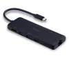 Lindy DST-Mini USB-C kannettavan mini-telakointiasema 4K-tuella ja 100W läpivientilatauksella