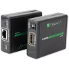 AV-lähetin ja -vastaanotin TECHLY IDATA EXT-E70 — HDMI-jatko Cat6/6a/7-kaapelilla, Full HD 1920x1080, 60 m, 10,2 Gbit/s, HDCP, musta