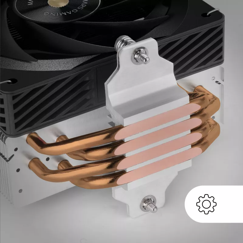 Mars Gaming MCPU-X4 prosessorin ilmajäähdytin 12 cm musta 1 kpl