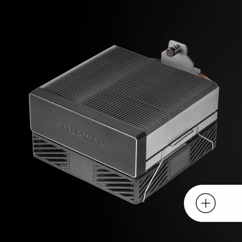 Mars Gaming MCPU-X4 prosessorin ilmajäähdytin 12 cm musta 1 kpl