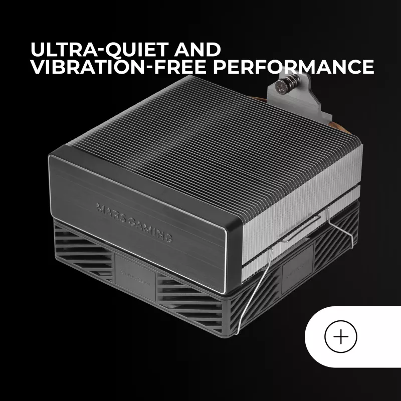 Mars Gaming MCPU-X4 prosessorin ilmajäähdytin 12 cm musta 1 kpl