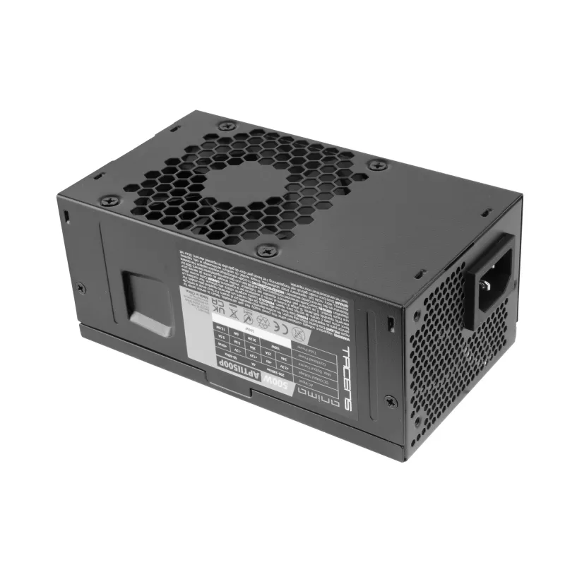 Virtalähde TACENS Anima APTII500P 500 W TFX, 24-pin ATX, ei modulaarinen, musta