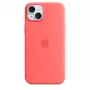 Apple Silicone Case MagSafe-yhteensopiva iPhone 15 Plus guava
