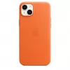 Apple nahkakuori MagSafe-yhteensopiva iPhone 14 Plus oranssi