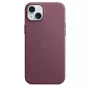 Apple FineWoven-kuori MagSafe-yhteensopiva iPhone 15 Plus mulberry