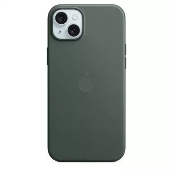 Apple FineWoven-kuori MagSafe-yhteensopiva iPhone 15 Plus evergreen