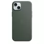 Apple FineWoven-kuori MagSafe-yhteensopiva iPhone 15 Plus evergreen