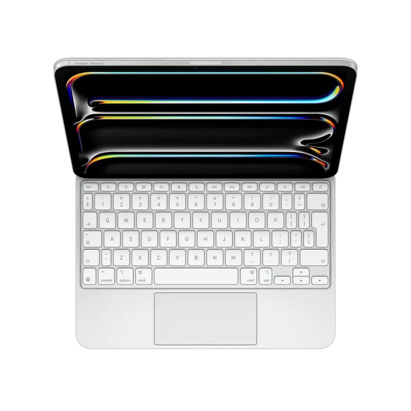 APPLE Magic Keyboard iPad Pro 11 tuuman (m5) - kansainvälinen englanti - valkoinen