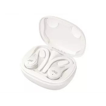 JVC Sports TWS valkoinen, True Wireless Stereo (TWS), 20 - 20000 Hz, puhelut/musiikki, 6,8 g, headset, valkoinen