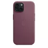 Apple FineWoven -kotelo MagSafe-yhteensopiva iPhone 15 Mulberry