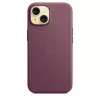 Apple FineWoven -kotelo MagSafe-yhteensopiva iPhone 15 Mulberry
