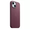Apple FineWoven -kotelo MagSafe-yhteensopiva iPhone 15 Mulberry
