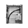 Chieftec BS-20B-OP Mini Tower -tietokonekotelo, microATX/Mini-ITX, ilman virtalähdettä, 2x 3,5″, 2x 2,5″, 1x 5,25″ asemapaikka, näytönohjain enintään 270 mm, USB-C, 90 mm tuuletin, musta