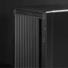 Chieftec BS-20B-OP Mini Tower -tietokonekotelo, microATX/Mini-ITX, ilman virtalähdettä, 2x 3,5″, 2x 2,5″, 1x 5,25″ asemapaikka, näytönohjain enintään 270 mm, USB-C, 90 mm tuuletin, musta