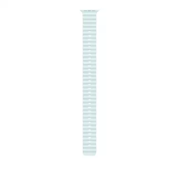 APPLE 49mm Ice Blue Ocean Band Extension - Natural Titanium -viimeistely