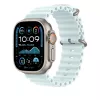 APPLE 49mm Ice Blue Ocean Band Extension - Natural Titanium -viimeistely