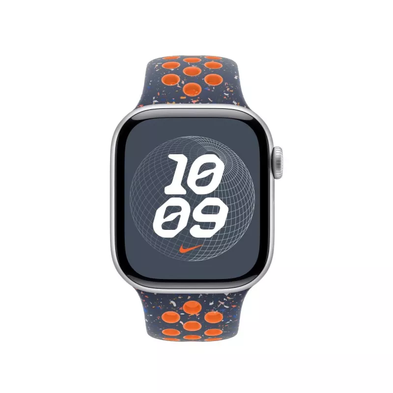APPLE 40mm Blue Flame Nike Sport -ranneke - M/L