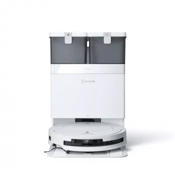Imurobotti Ecovacs Deebot T50 Pro Omni — 185 min käyttöaika, 6400 mAh akku, 3 L pölysäiliö, D-ToF-Lidar-navigointi, märkäpyyhintä, 9 mm kiipeämiskyky