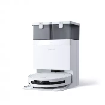 Imurobotti Ecovacs Deebot T50 Pro Omni — 185 min käyttöaika, 6400 mAh akku, 3 L pölysäiliö, D-ToF-Lidar-navigointi, märkäpyyhintä, 9 mm kiipeämiskyky