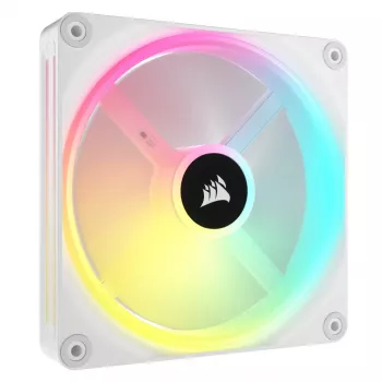 CORSAIR Qx RGB Series Icue Link Qx140 RGB valkoinen 140 mm magneettinen kupoli-RGB-tuuletinlaajennussarja