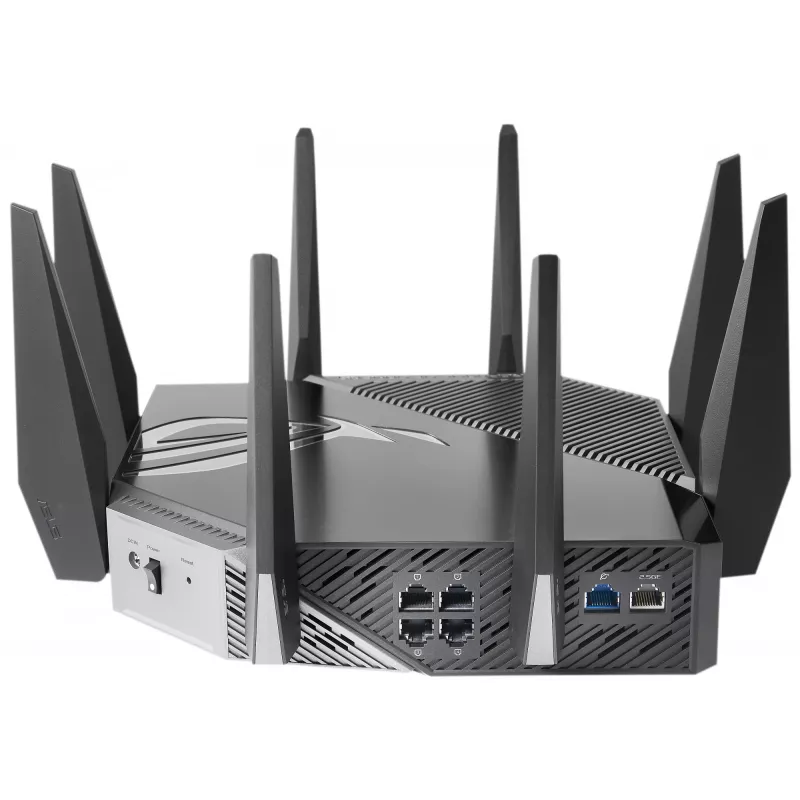 ASUS GT-AXE11000 langaton reititin Gigabit Ethernet tri-band (2,4 GHz / 5 GHz / 6 GHz) musta