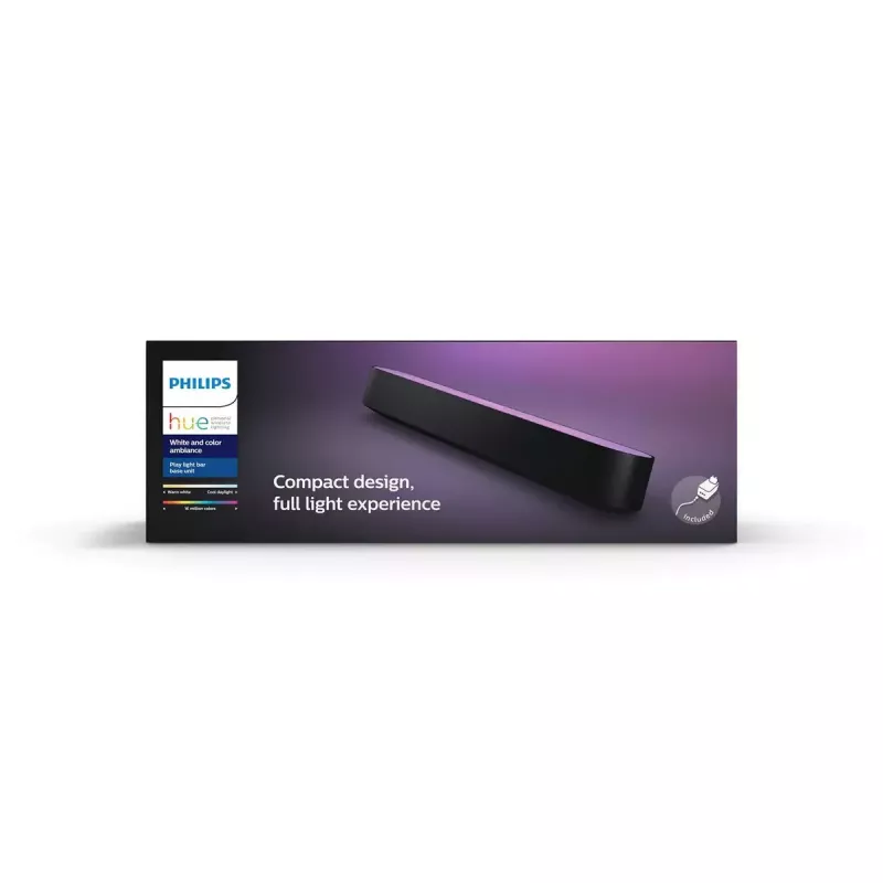 Philips Hue White and Colour Ambience Play Lightbar yksittäispakkaus