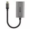 Lindy USB Type-C - HDMI 8K60 -muunnin, 0,11 m, USB Type-C, HDMI, uros, naaras, suora