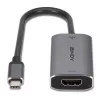 Lindy USB Type-C - HDMI 8K60 -muunnin, 0,11 m, USB Type-C, HDMI, uros, naaras, suora